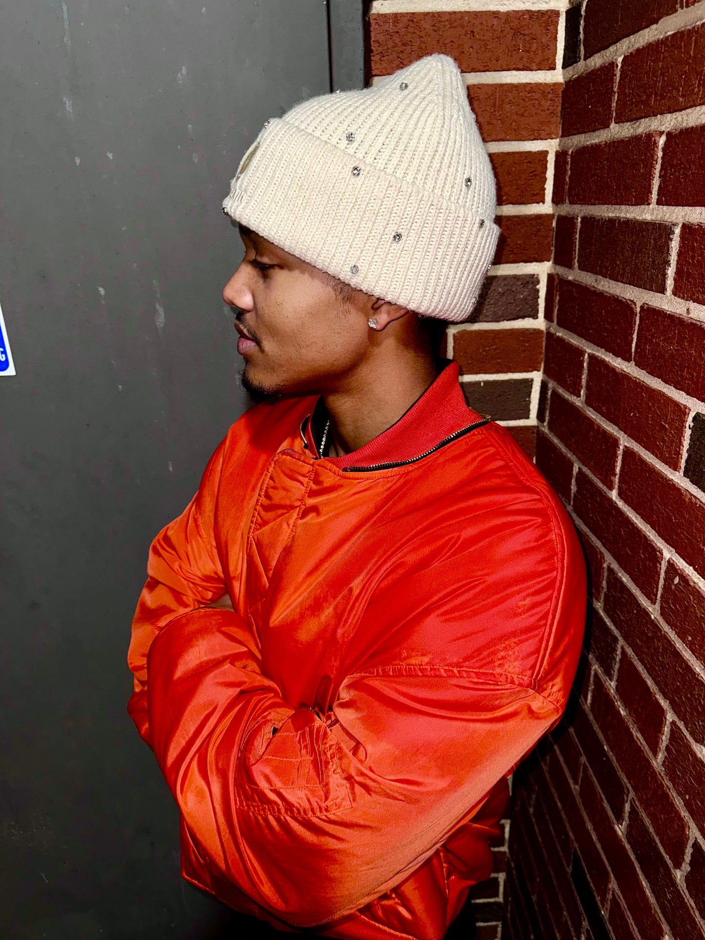 DIAMOND STONE BEANIE