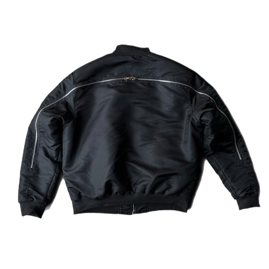 BACK-ZIP BOMBER