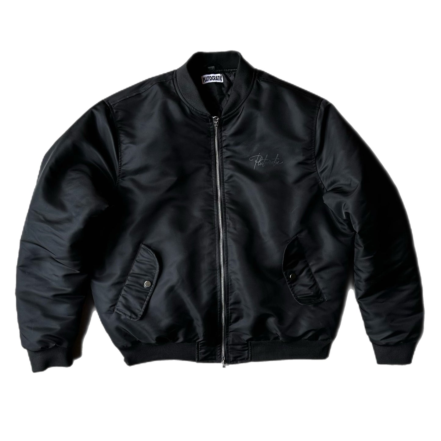 BACK-ZIP BOMBER